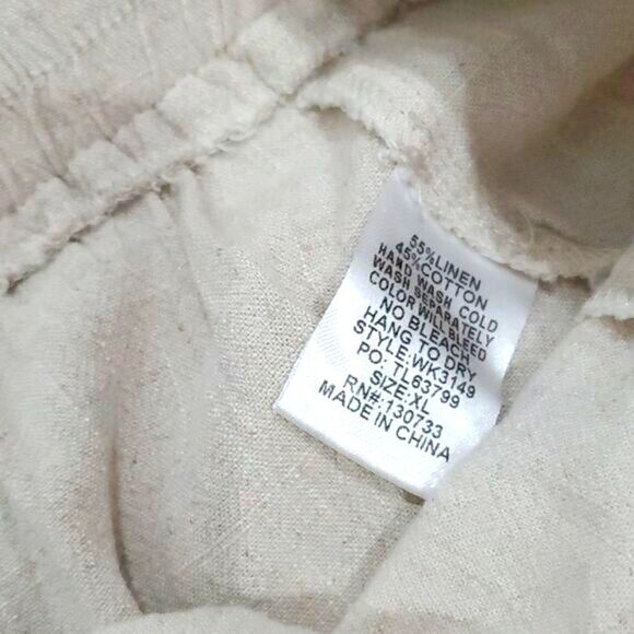 ✨️Umgee Woman's Linen Blend Shorts,  NWT,  Size 1Xl✨️ - Picture 4 of 5